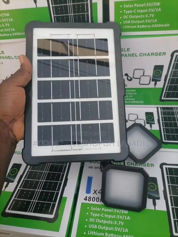 Power Bank Solar Charging Lamp · Photo 1