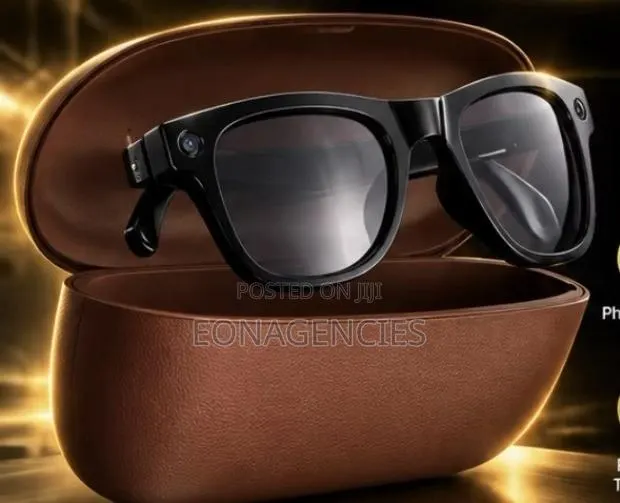 AI Smart Glasses With Camera, Open-Ear Audio & Charging Case –4K Video · Photo 1