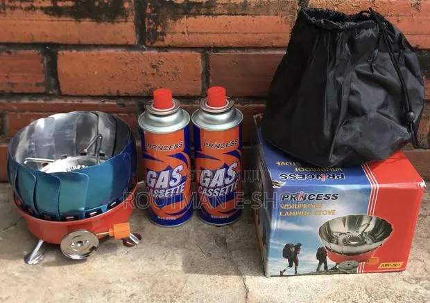 Princess Windproof Camping Stove (2 Refill Gas) · Photo 1