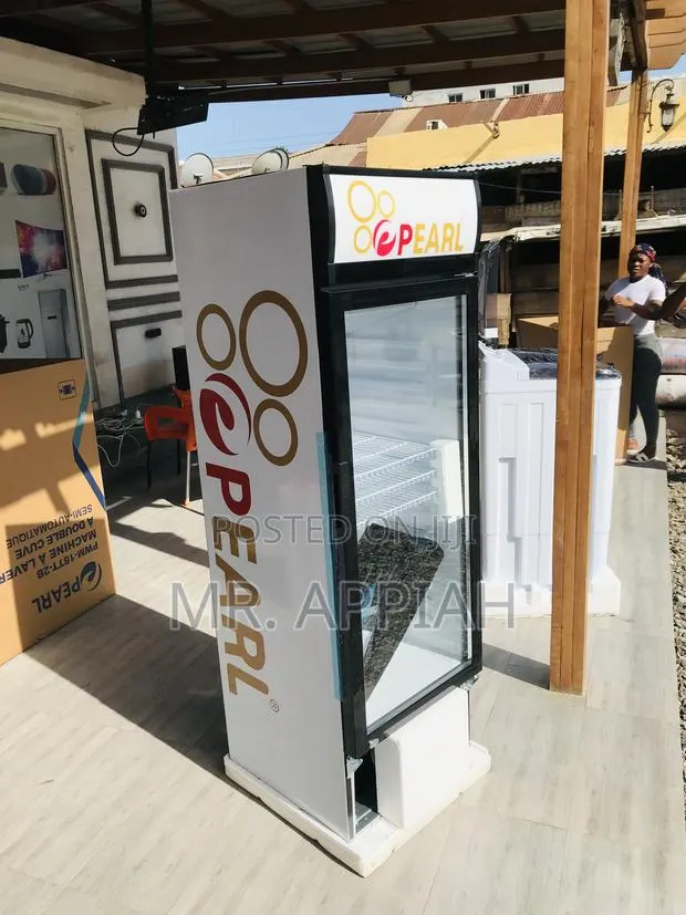 Extremely Chilling Pearl PVC 316-2b 1 Door Beverage Cooler · Photo 1