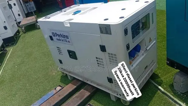 White 20kva Perkins Diesel Generator Silent 20kva · Photo 1