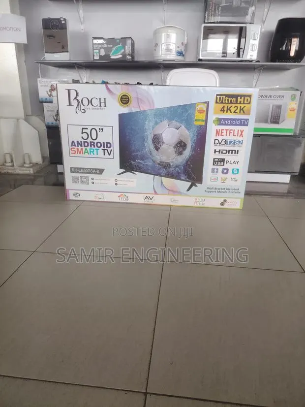 Roch 50" Smart Android Tv (Rh-Le55dsa-B): Your Cinema at Home · Photo 1