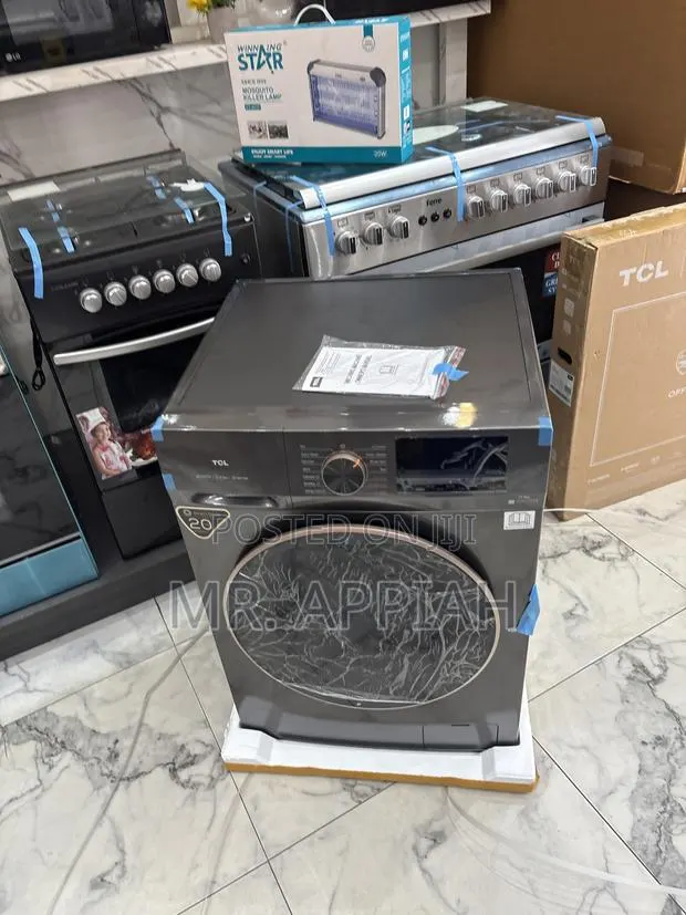 Get TCL 10kg Front Load Washing Machine(Gray)Dry · Photo 1
