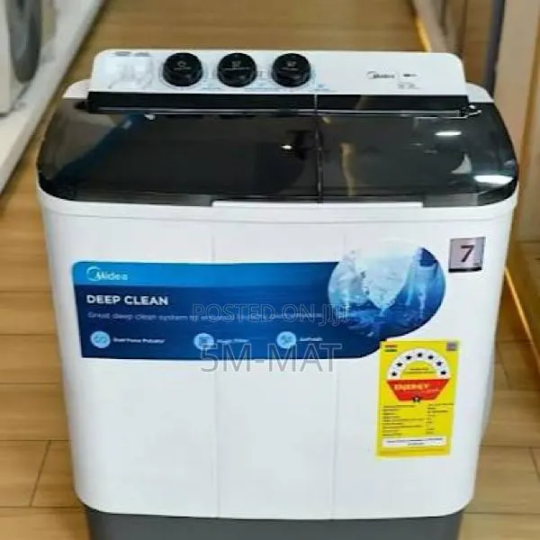 Midea 7kg-TwinTop Washing Machine MT100W70/WG · Photo 1