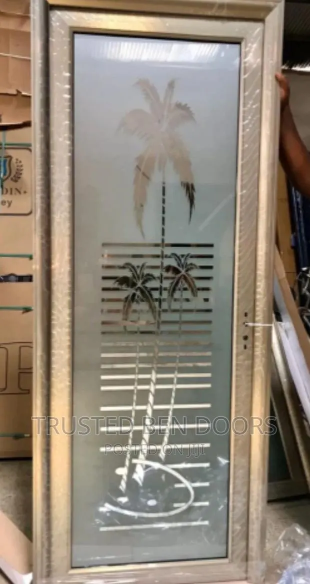 Turkish Glass Bathroom Paladin Doors [More Colors+Designs] · Photo 1