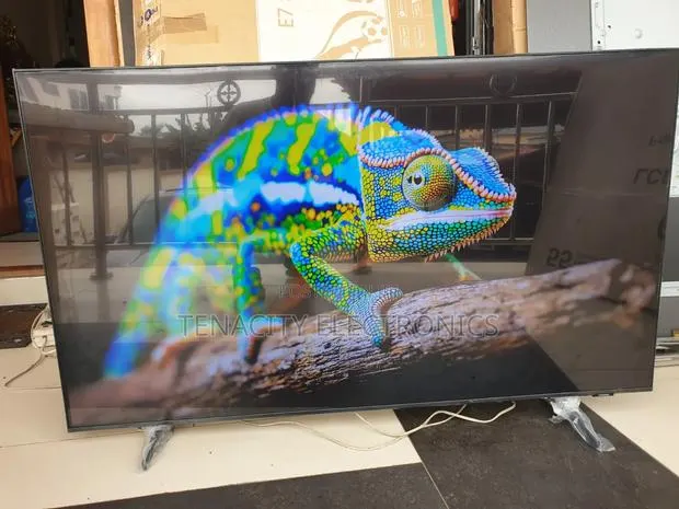 New 55 Airslim Samsung Crystal Uhd HDR Smart Satellite TV · Photo 1