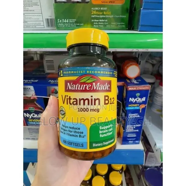 Nature Made Vitamin B12 400 Softgels · Photo 1