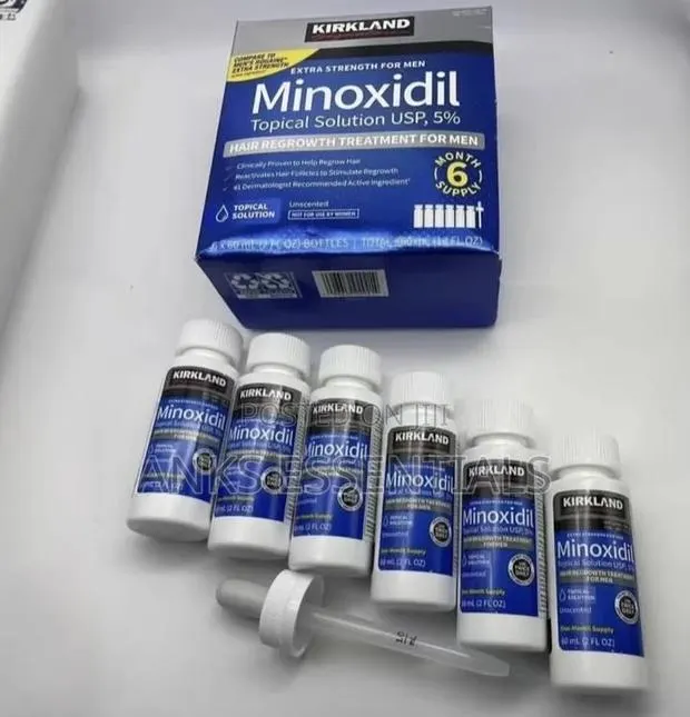 Original Kirkland Minoxidil 5% Hair Growth Solution for Men – 60ml · Photo 1