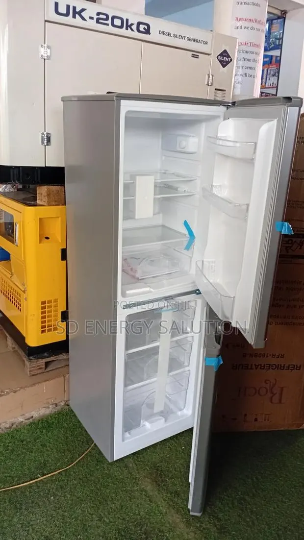 Roch 147 Liters Fridge – Modern Double Door Refrigerator · Photo 1