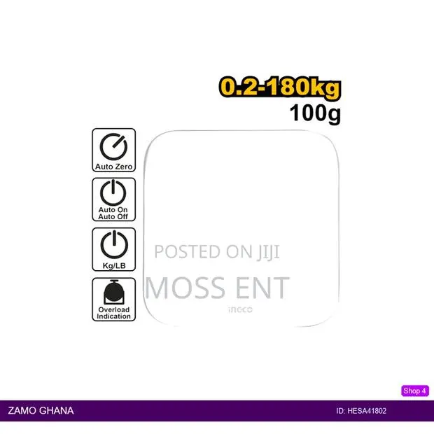 Body Scale 180kg - Hesa41802 · Photo 1