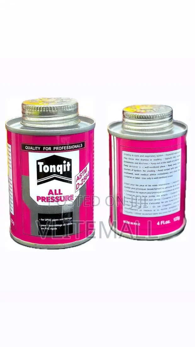Tonqit All Pressure UPVC Pipe Adhesive ( ASTM-D-2564 ) · Photo 1