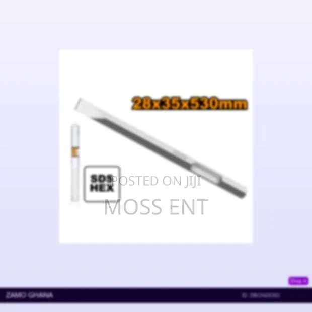 Hex Chisel 28x35x 530mm - DBC · Photo 1