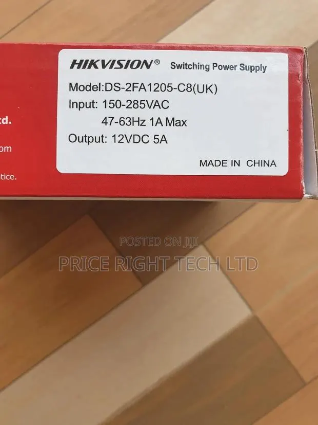 Brand New Hikvision Power Supply for CCTV 8 Channel 10amps · Photo 1