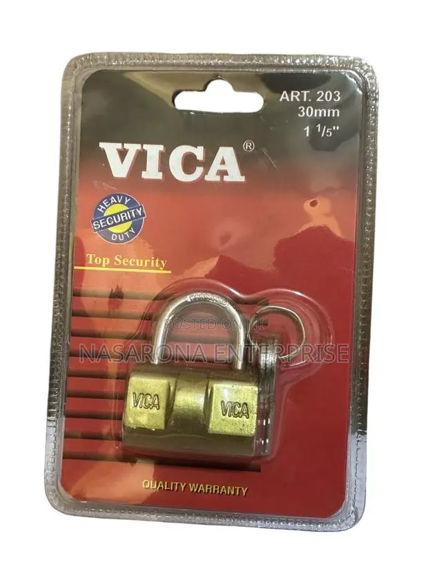 Vica Heavy Duty Hammer Padlocks (30mm) (12 Pcs) · Photo 1