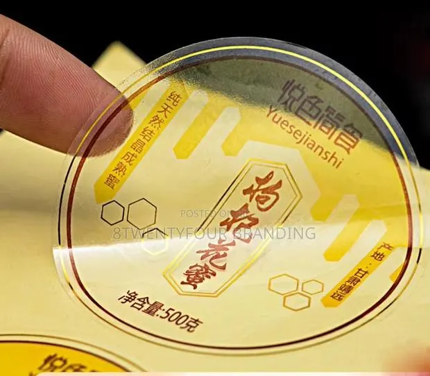 Clear (Print and Cut Transparent Stickers)