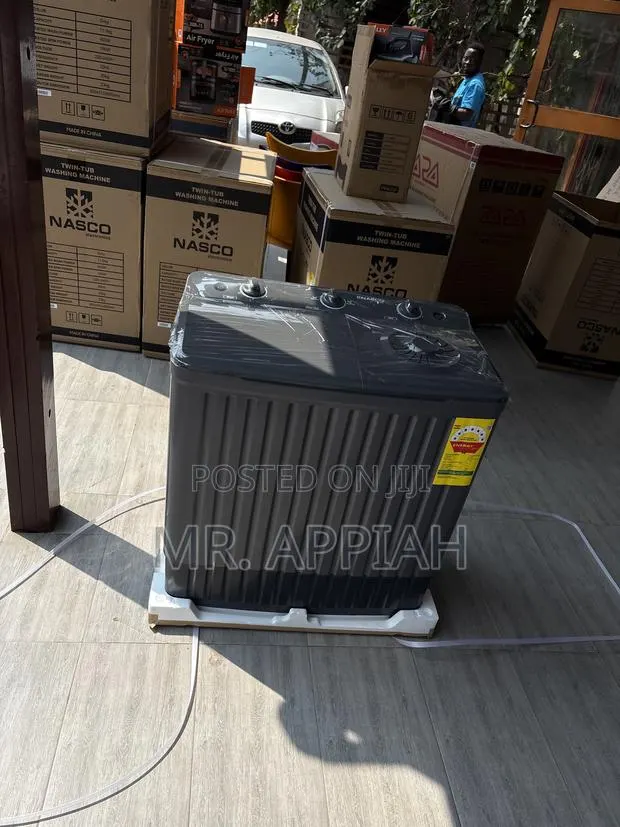 Super Quality Nasco 11kg Washing Machine(Spin Dry)Dark Gray · Photo 1