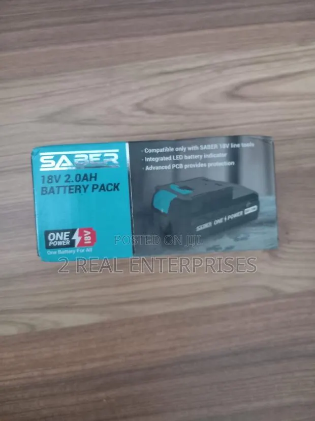 Saber 18v 2.0ah Battery Pack. · Photo 1