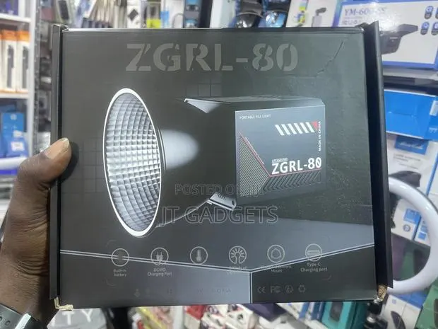 ZGRL-80 Portable COB Fill Light — Bowens Mount · Photo 1
