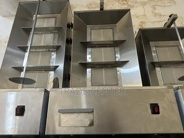 High Quality 3 Burner (Gas) Shawarma Machine · Photo 1