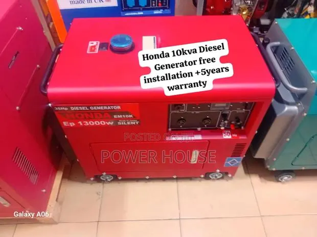 Volt Finisher Honda Diesel Generator 10kva Silent · Photo 1