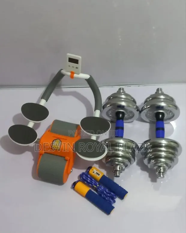 Rebound Roller + Dumbbell 30kg + Skipping Rope · Photo 1