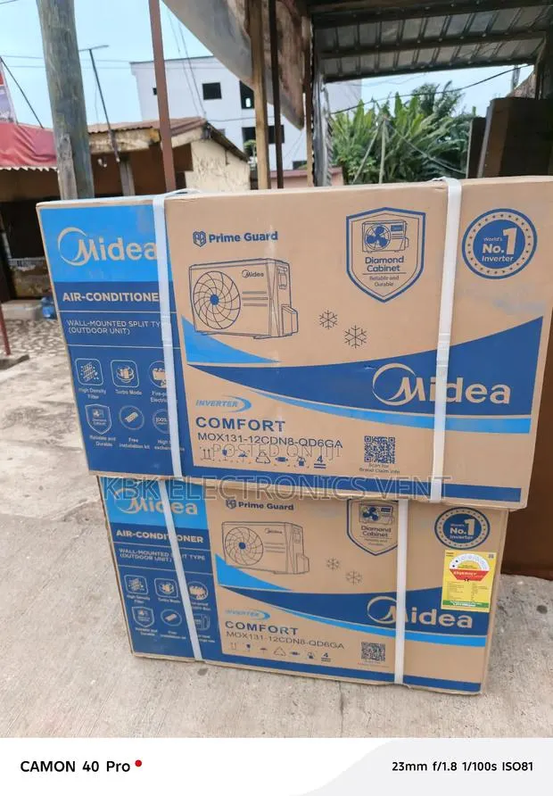Midea 1.5hp Inverter R410 Gas Air Conditioner · Photo 1