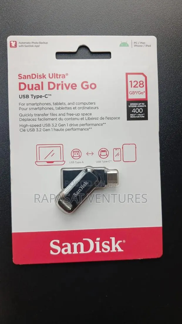 Sandisk 128gb Type-C Dual Drive · Photo 1