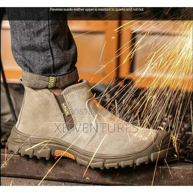 Steel Toe Anti-Smashing Anti-Piercing Anti Scalding Welding Shoes · Photo 3