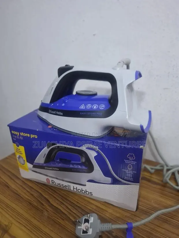 Russell Hobbs Easy Store Pro Steam Iron Wrap Clip From Uk · Photo 1