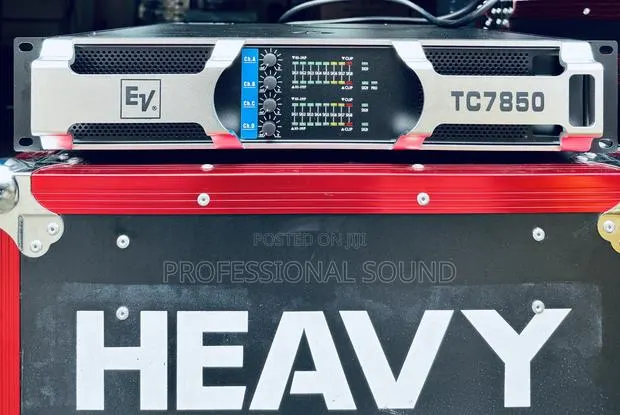 Electro-Voice TC7850 Professional 4-Channel Power Amplifier · Photo 1