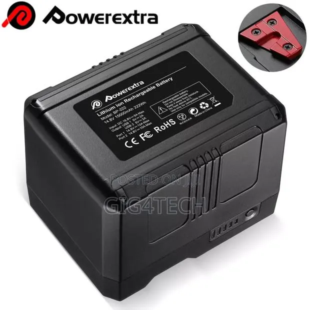 Rechargable v Mount v Lock Battery 15,000mah · Photo 1