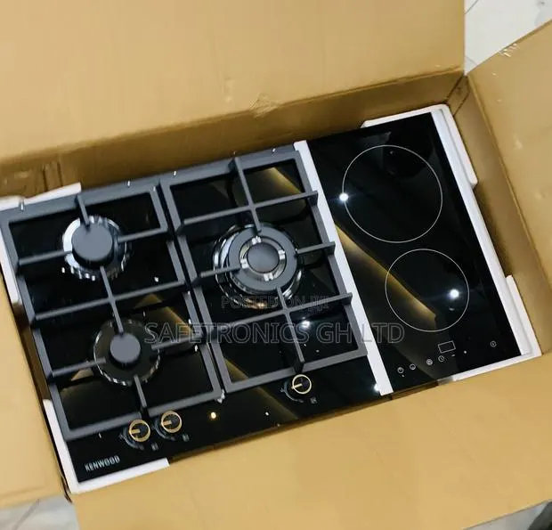 Fabulous Black Kenwood 3 Gas + 2 Electric Cooker / Hob · Photo 1