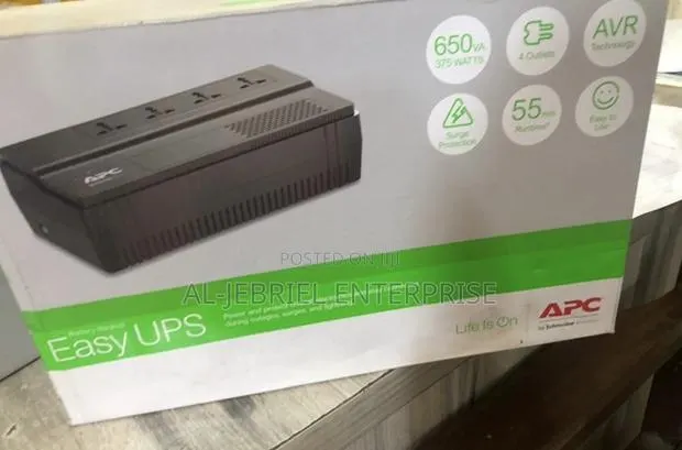 APC UPS 650va 375watt Easy UPS 55min Runtime · Photo 1