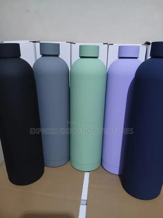 Silicone Stainless Steel Water Bottles · Photo 1