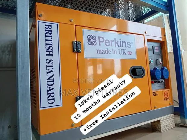 Perkins 15kva Diesel Generator Rock Solid Power Output · Photo 1