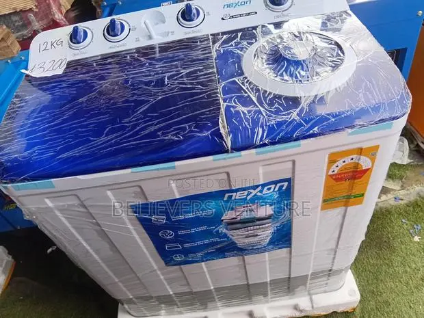 Washing Machine – Reliable Laundry Companion
Nexon 12KG Twin Tub 12KG · Photo 1