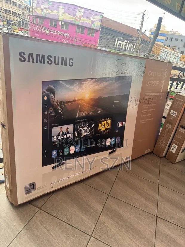 Samsung 75 Inch Crystal UHD Smart TV · Photo 1