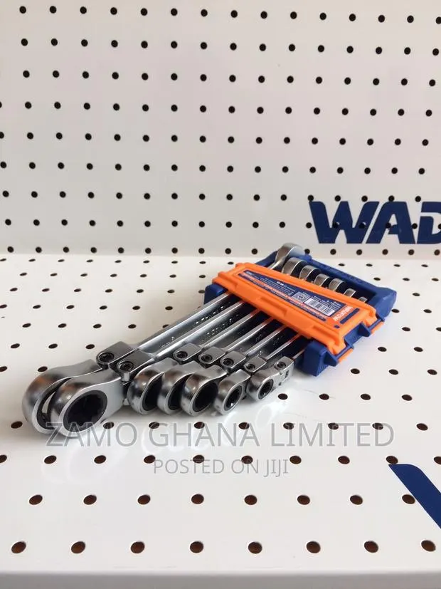 7 PCS Flexible Ratchet Spanner Set - Wsp5207 · Photo 1