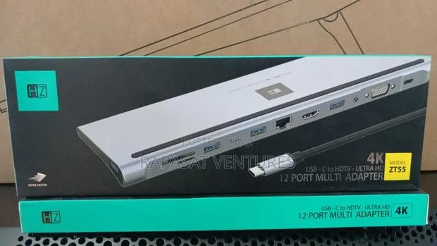 Heatz Zt55 Type-c 12-in-1 Adapter · Photo 1