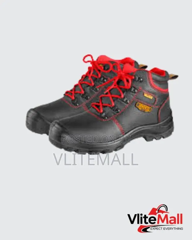 Ingco Ssh07idsb Safety Boots – Black · Photo 1