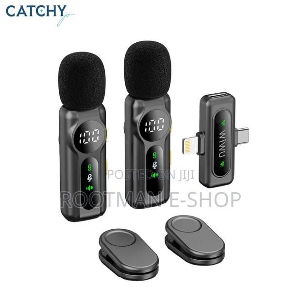 WiWU Wi-Wm007 ANC Duo Wireless Type-C Lightning Microphone · Photo 1