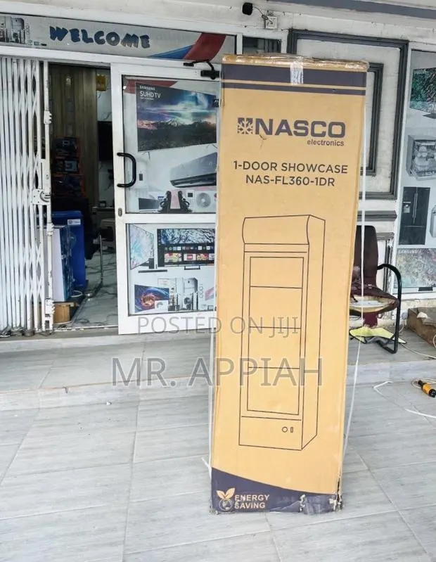 Original Nasco 1 Door Electric Beverage Cooler(Nas-Fl360-1dr-1)298l · Photo 1