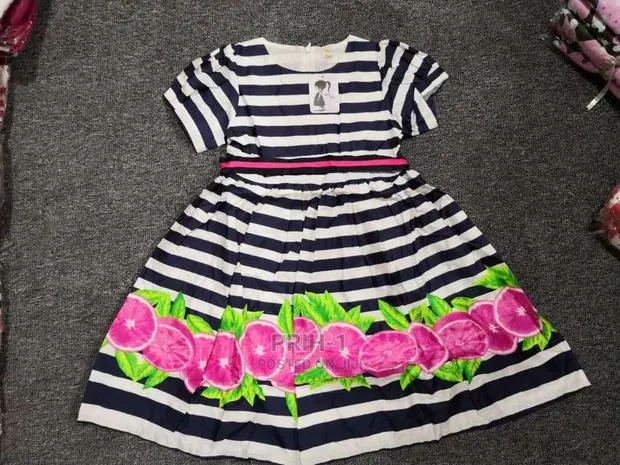 Cotton Dress 6-9Y · Photo 1