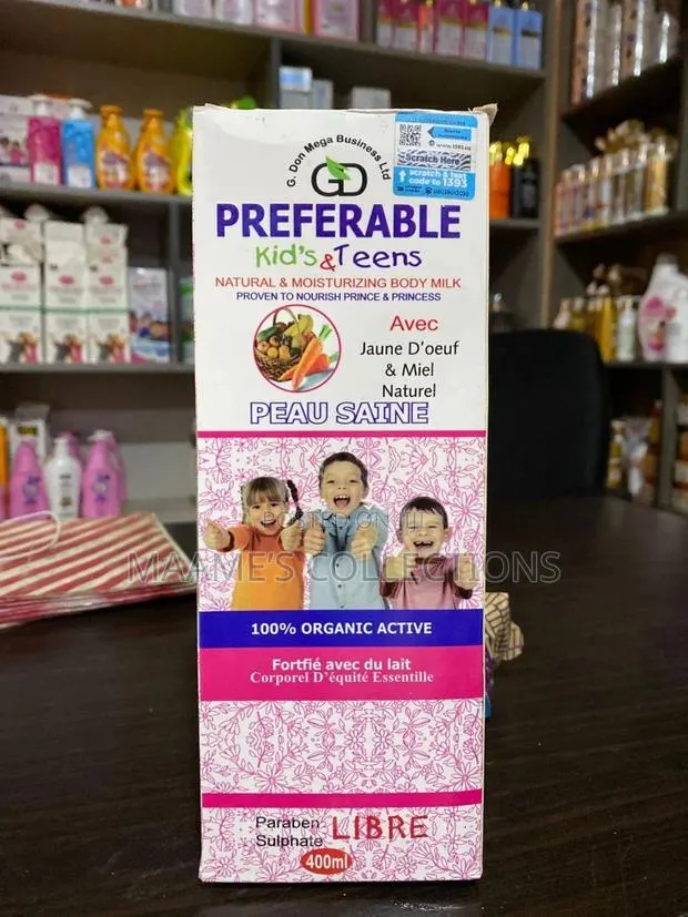 Preferable Kids Teens Natural Moisturizing Body Milk · Photo 1