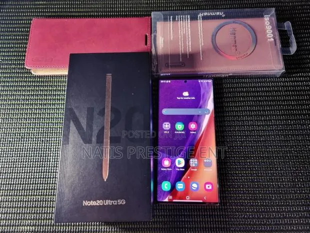 New Samsung Galaxy Note 20 Ultra 5G 256 GB Black · Photo 1