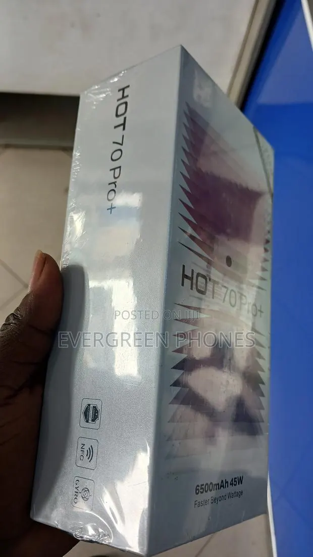 New Infinix Hot 70 Pro 5G+ 256 GB Black · Photo 1