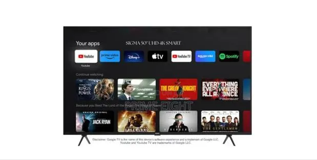 Sigma 50" Smart SIG-KU50V6-S - TV · Photo 1