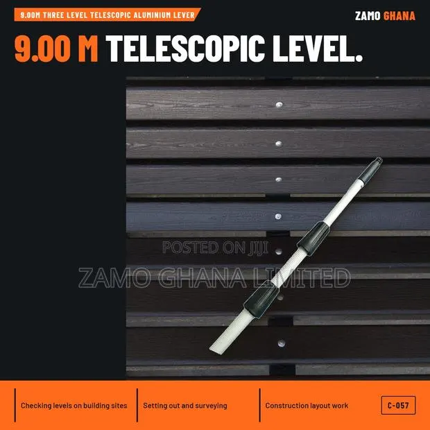 9.00M Three Level Telescopic Aluminium Lever - C-057 · Photo 1