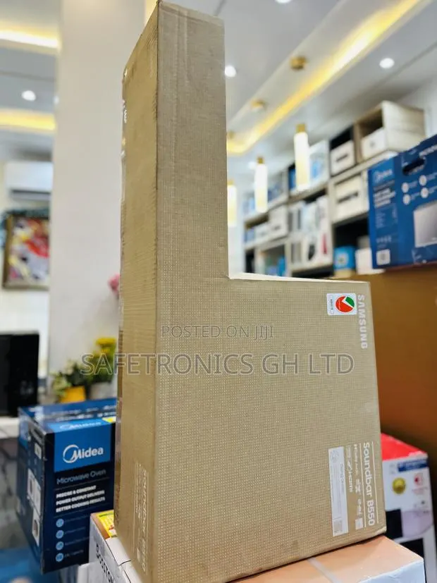 Get a New Samsung B550 Soundbar With Woofer 410w Black · Photo 1