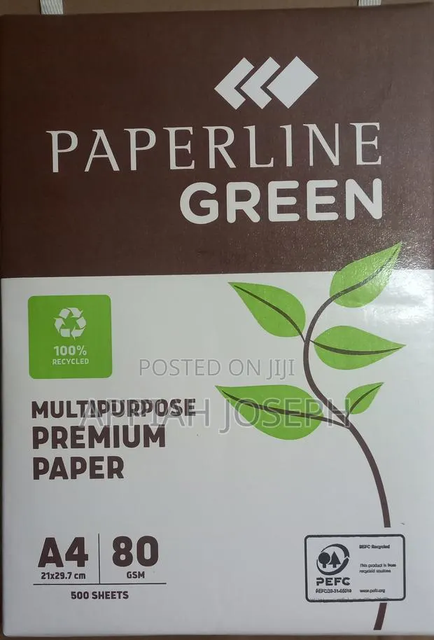 Paperline Green Copy Paper 80gsm